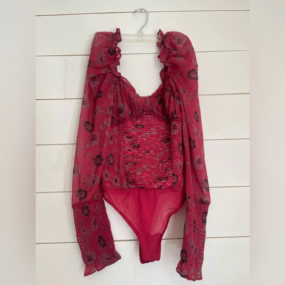 NWOT free people Brunch Date Bodysuit - Picture 7 of 10